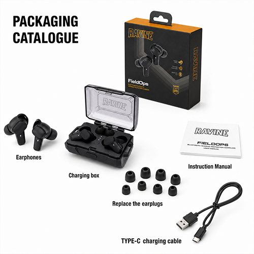 Ravine FieldOps™ Tactical Earbuds
